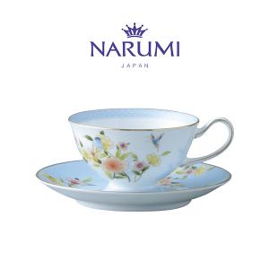 ラマージュ ティー・コーヒー碗皿 200cc NARUMI(ナルミ) 〈52468-23077〉 食器 ティーカップ コーヒーカップ ソーサー 初節句 母の日｜jyoei