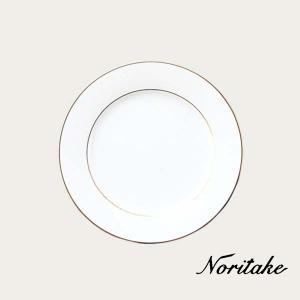 ノリタケ ホワイトパレス 27.5cmプレート ( ディナー皿 白 ゴールド