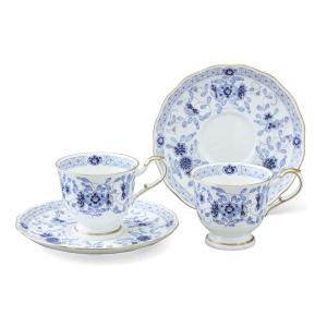 NARUMI ナルミ ブラックミラノ ティーカップ&ソーサーセット 210cc 2人