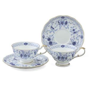 ミラノ ティーカップ＆ソーサーセット 210cc 2人用 ナルミ