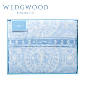ウェッジウッド ワイルドストロベリー 綿毛布 グリーン 662-6831p