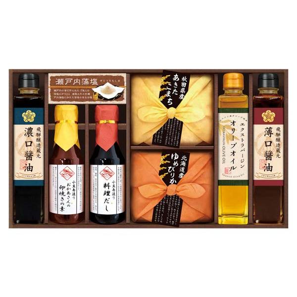 美食ファクトリー こだわり調味料とお米ギフト 〈CIH-50R〉