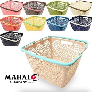 マハロ バスケット リィ 全10色 ショッピングバスケット レジカゴバッグ エコかご エコバッグ おしゃれ インテリア 収納