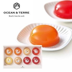 OCEAN＆TERRE オーシャンテール Premium フルーツゼリーセットC プレミアム 詰め合わせ おしゃれギフト のし ラッピング メッセージカード 手提げ袋 無料