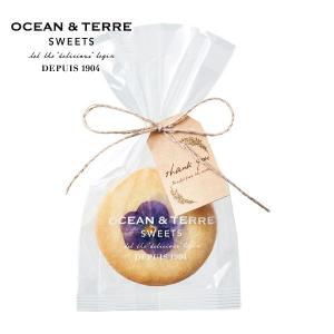 OCEAN＆TERRE オーシャンテール スイーツ エディブルフルールクッキー 1個 お花クッキー おしゃれなギフト 手土産 のし ラッピング メッセージカード 無料