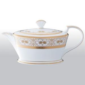ノリタケ 花更紗 ティーポット（小） 〈4409L/T50523A〉 正規品 食器