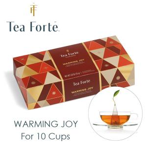 当日出荷 ティーフォルテ ウォーミングジョイ シングル TEA FORTE PETITE PRESENTATION BOX 〈142062〉 バレンタインデー