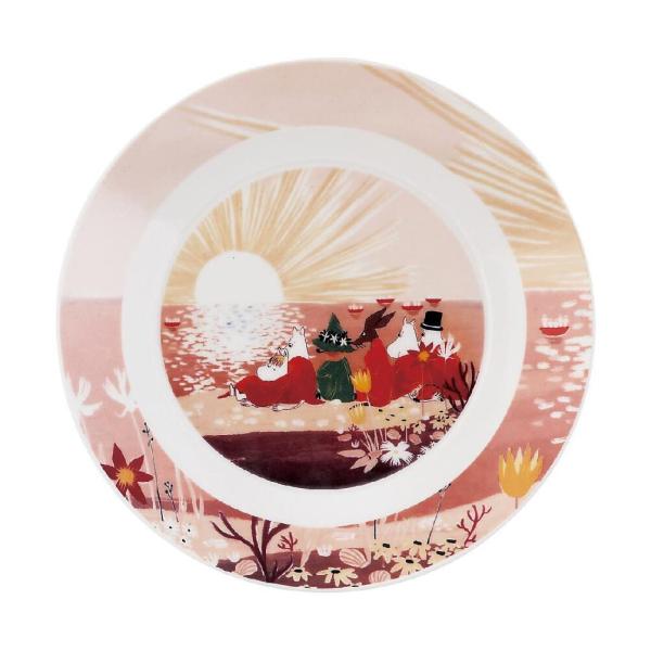 当日出荷 19.5プレート (夕日) MOOMIN ムーミン ルオント 〈MM3202-330〉 山...