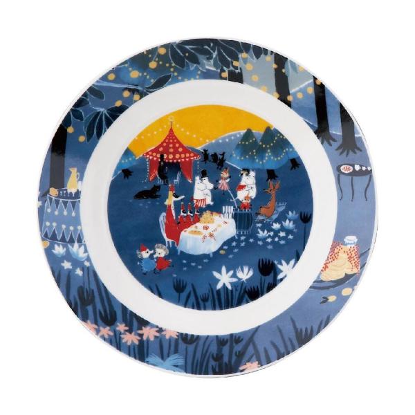 19.5プレート (パーティ) MOOMIN ムーミン ルオント 〈MM3203-330〉 山加商店...