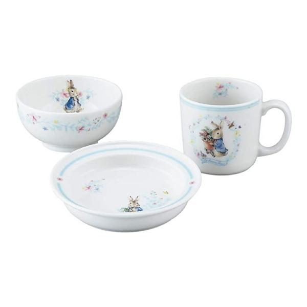 ピーターラビット PEATER RABBIT 3ピースセット 〈PR490-112〉 子供 食器 セ...