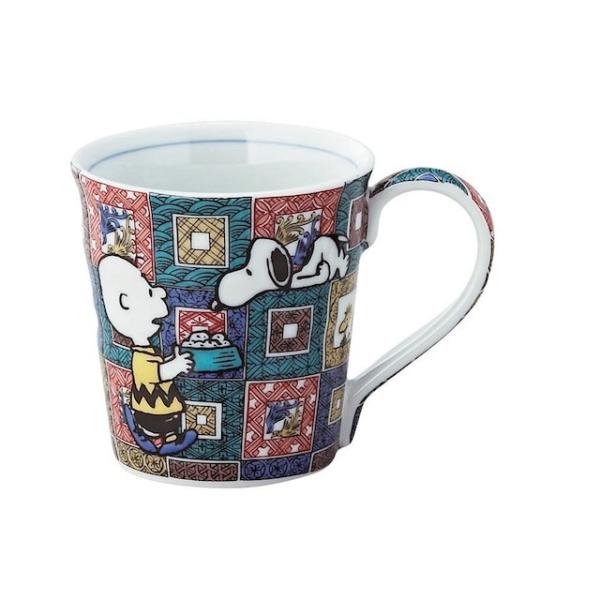 マグ (石畳) (単品) SNOOPY スヌーピー 九谷焼 〈SN363-11〉 山加商店 スヌーピ...