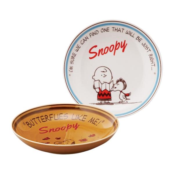 ペア 21パスタプレートセット スヌーピー SNOOPY レトロ 〈SN920-139〉 食器 セッ...