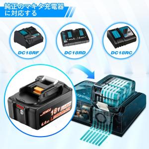マキタ 18V バッテリー 互換 Makita...の詳細画像2