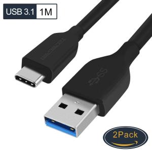 USB Cケーブル1M タイプc to Type-C & USB 充電ケーブル USB Type C ケーブル【1M*2本セット/正規認証品】USB3.1 タイプ