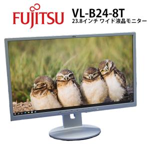 1台限り あすつく 23.8インチ ワイド 液晶モニター 富士通 VL-B24-8Tノングレア 1920×1080 IPS VGA DVI DisplayPort USB スピーカー 送料無料 中古｜jyohokaikan-ys