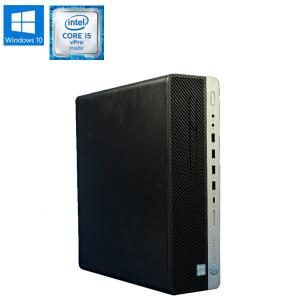 あすつく 中古 デスクトップパソコン HP EliteDesk 800 G3 SFF Windows10 Core i5 vPro 6500 3.20GHz メモリ8GB HDD500GB DVDマルチ 90日保証 初期設定済｜jyohokaikan-ys
