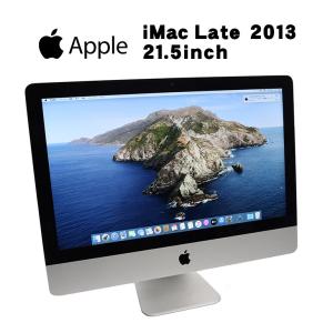 あすつく 大幅値下げ！ iMac 21.5インチ フルHD Apple Late 2013 A1418 macOS Catalina 10.15.7 Core i5 クアッドコア 2.7GHz メモリ8GB HDD1TB Intel Iris Pro｜中古パソコン情報会館