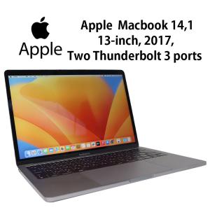 再入荷 あすつく ノートパソコン 中古パソコン Apple(アップル) MacBook Pro 14.1 A1708 スペースグレー MacOS Ventura Core i5 メモリ16GB HDD500GB 2017｜jyohokaikan-ys