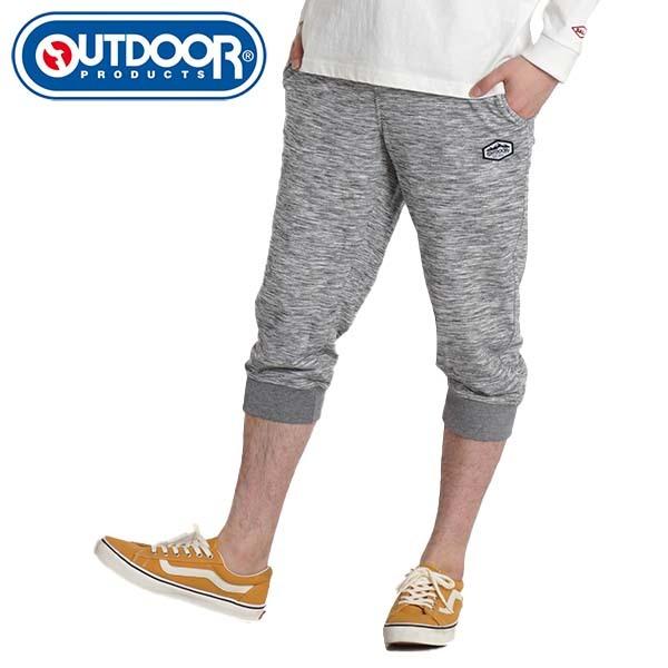 スウェットパンツ メンズ 裏毛 七分丈 ハーフパンツ ７分丈 迷彩 アウトドアプロダクツ OUTDO...