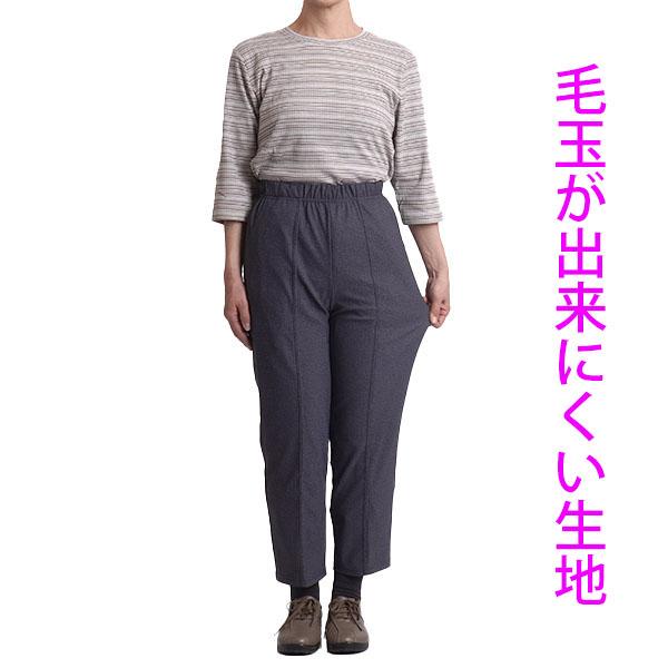 シニアファッション レディース パンツ スラックス ウエストゴム ゆったり 70代 80代 高齢者 ...