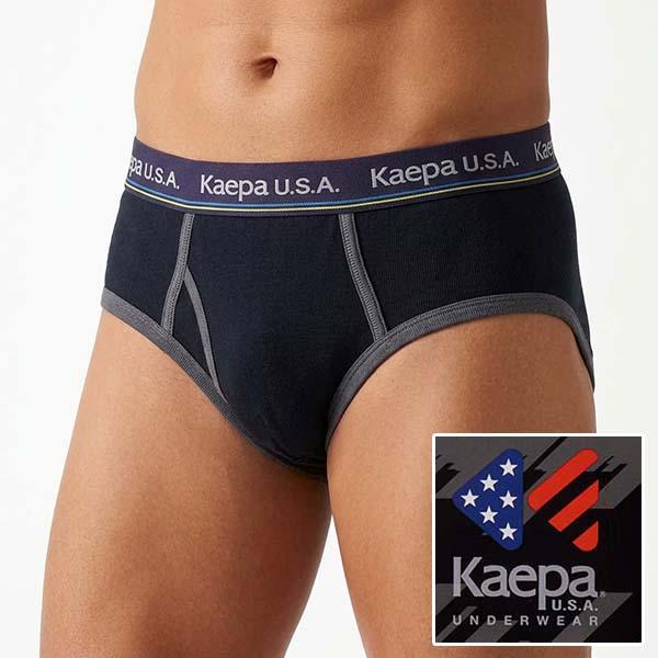 Kaepa ケイパ ブリーフ メンズ 下着 前開き 薄手 やわらか 肌に優しい インナー M L 春...