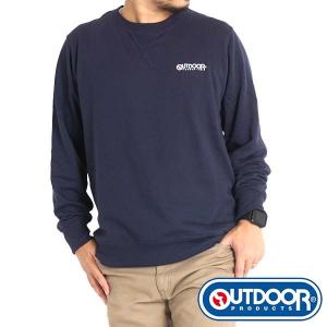 トレーナー メンズ ミニ裏毛 スウェット インナー outdoor アウトドア ブランド スエット クルー 秋 黒 グレー ネイビー ブランド 送料無料 c6250e