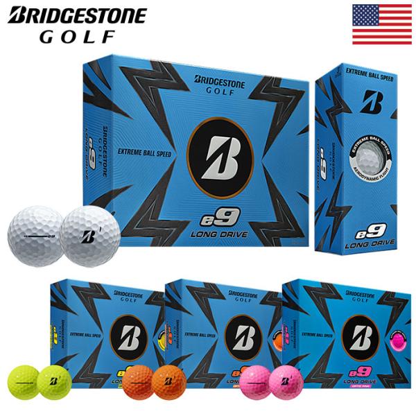 BRIDGESTONE GOLF 2023 e9 LONG DRIVE ゴルフボール 1ダース（12...