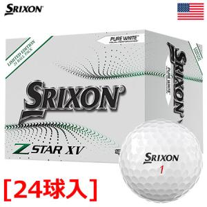 スリクソン Z-STAR XV LIMITED EDITION 24 BALL PACK 2021 4ピース ウレタンカバー ゴルフボール 24球入  USA直輸入品