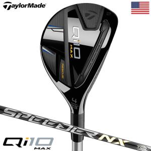 テーラーメイド Qi10 Max レスキュー ユーティリティ メンズ 右用 FUJIKURA SPEEDER NX TCS カーボン TaylorMade 2024年モデル USA直輸入品｜jypers