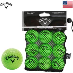 キャロウェイ HX PRACTICE BALLS LIME 練習用ボール 18個入りパック 070021500051 小物 USA直輸入品｜jypers