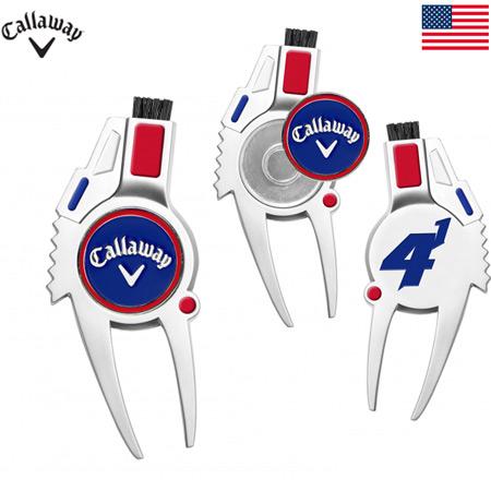 キャロウェイ 4-IN-1 DIVOT TOOL ディボットツール グリーンフォーク 0700215...