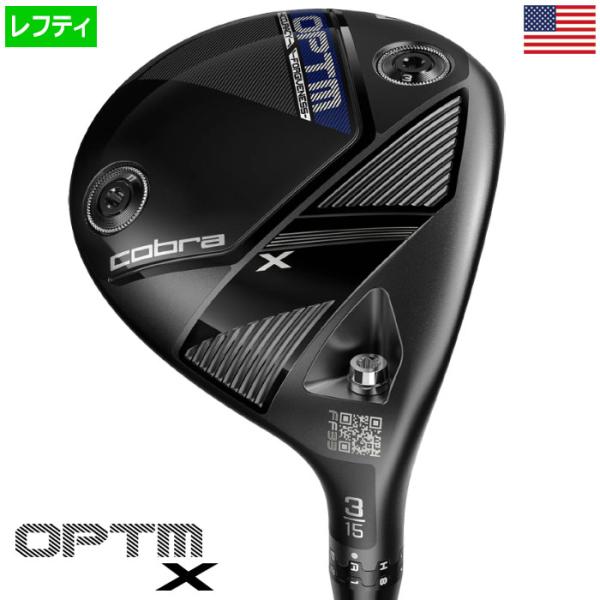 コブラ 2026 OPTM X Fairway フェアウェイウッド メンズ 左用 レフティ MCA ...