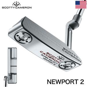 スコッティキャメロン 2023 Super Select Newport2 パター メンズ 右用 アイビーム プラミング Scotty Cameron USA直輸入品｜jypers