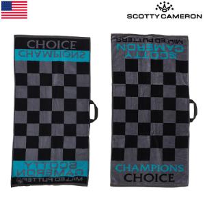 スコッティキャメロン Champion Choice Towel - CHARCOAL 020976 稀少 レア タオル SCOTTY CAMERON USA直輸入品｜jypers