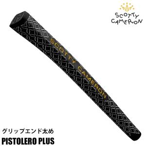 スコッティキャメロン ピストレロ プラス パターグリップ PISTOLERO PLUS GRIP Black & White Texture & Yellow Scotty Cameron USA直輸入品｜jypers