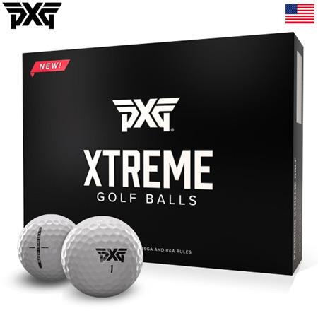 PXG Xtreme Premium ゴルフボール メンズ ウレタンカバー 3ピース構造 1ダース（...