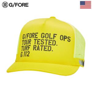 Gfore ジーフォア ゴルフキャップ GOLF OPS G.112 INTERLOCK KNIT TALL TRUCKER HAT 帽子 GMH000031 USA直輸入品｜jypers
