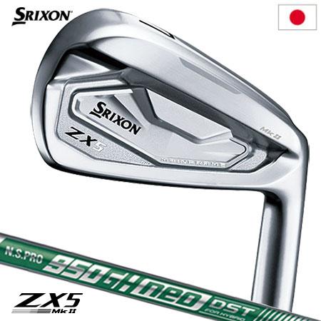 スリクソン ZX5 Mk II アイアン 6本組(#5-9,PW) メンズ 右用 N.S.PRO 9...