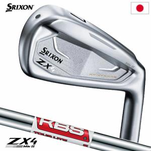 スリクソン ZX4 Mk II アイアンセット 6本組 5I-PW メンズ 右用 KBS TOUR LITE スチールシャフト SRIXON 日本正規品｜jypers