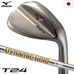 ミズノ T24 ウエッジ デニムカッパー仕上げ メンズ 右用 Dynamic Gold HT スチールシャフト 2023年モデル 5KJSB22890 日本正規品｜jypers