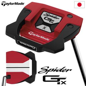 テーラーメイド スパイダーGT X レッド スモールスラント パター メンズ 右用 33,34インチ TaylorMade 日本正規品 2023年モデル