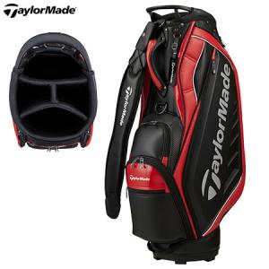 テーラーメイド TM23 オーステック キャディバッグ 9.5型 47インチ対応 TJ083 ブラック/レッド TaylorMade 日本正規品 2023年モデル｜jypers