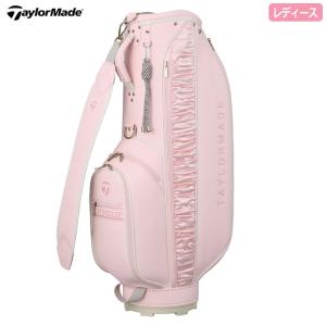 TaylorMade テーラーメイド エナメル キャディバッグ９型 超美品！ テーラーメイド エナメル キャディバック 9.5型 ホワイト