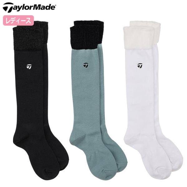 テーラーメイド ウィメンズ ハイソックス UN303 レディース 靴下 SOCKS 2024秋冬モデ...