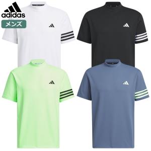 アディダス 3ストライプス メッシュベントモック IKK67 メンズ adidas 2024春夏モデル 日本正規品｜jypers