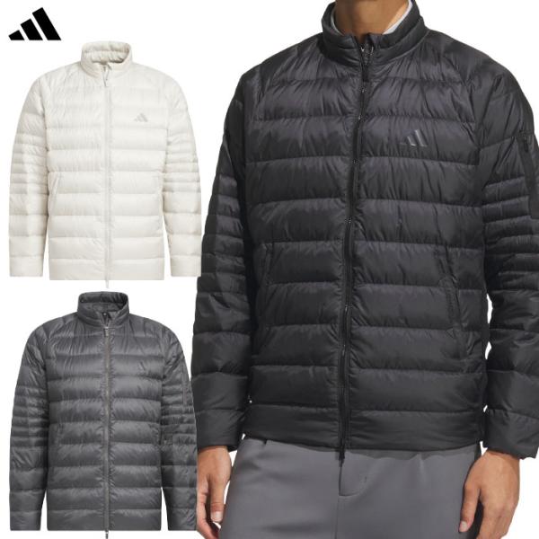 アディダス アームポケット付き フルジップ ダウンジャケット JVU96 メンズ ゴルフウェア ゴル...