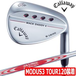 キャロウェイ MACK DADDY 4 (マックダディ4) ウェッジ (クロムメッキ仕上げ) [N.S.PRO MODUS3 TOUR120装着](日本正規品)【MD4 JP】