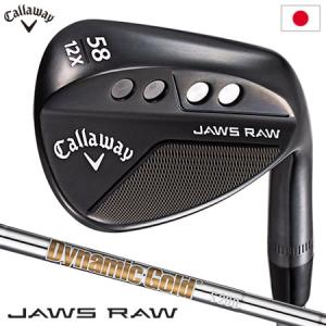 キャロウェイ 2022 JAWS RAW ウェッジ ブラック メンズ 右用 Dynamic Gold S200 スチールシャフト 日本正規品｜JYPERS(ジーパーズ)