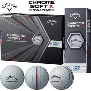 キャロウェイ CHROME SOFT X トリプルトラック ボール 2020モデル 1ダース 日本正規品