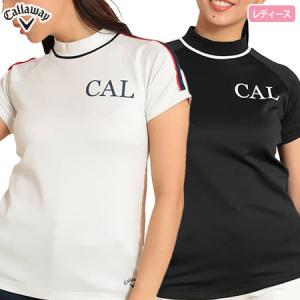 キャロウェイ ストレッチスムース半袖モックネックシャツ C23234201 レディース Callaway 2023秋冬モデル 日本正規品の商品画像